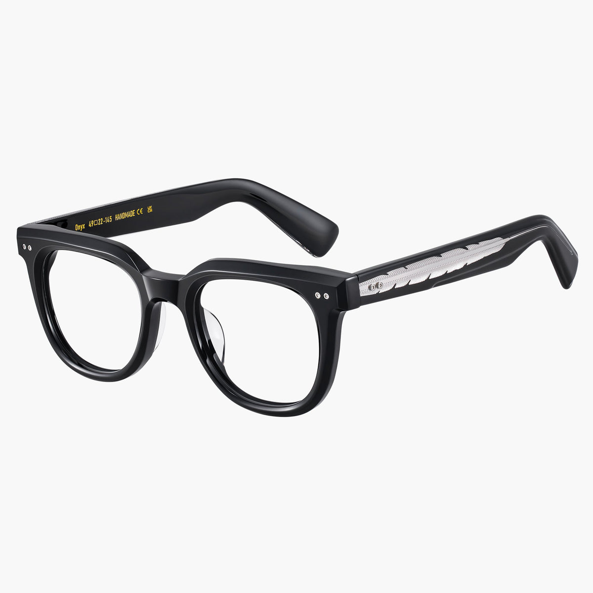 Onyx Eyeglasses Black
