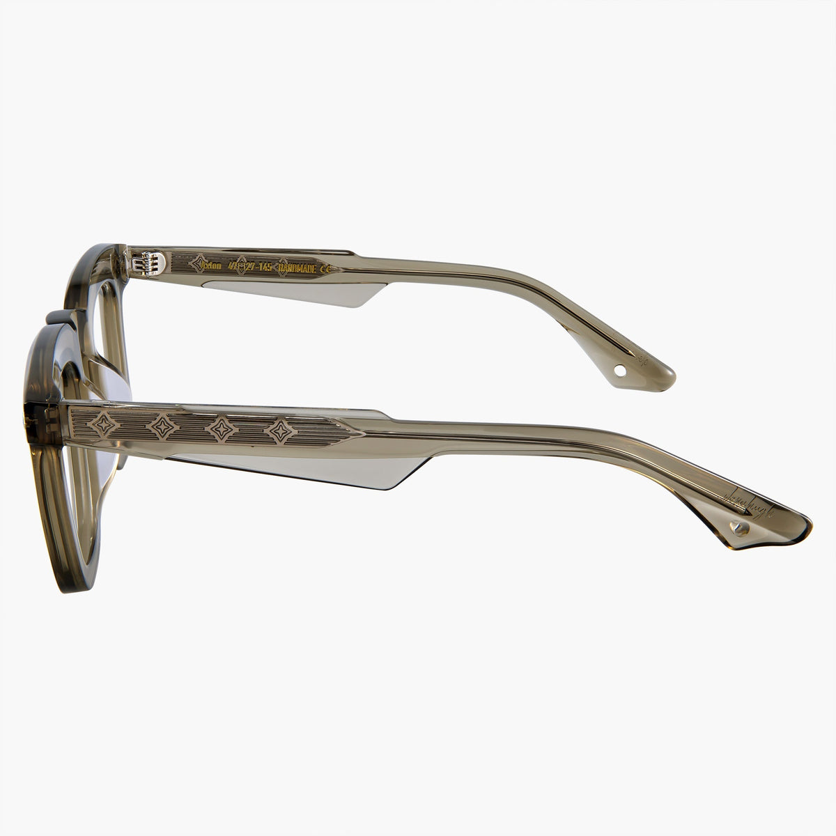 Axton Eyeglasses Trans Brown