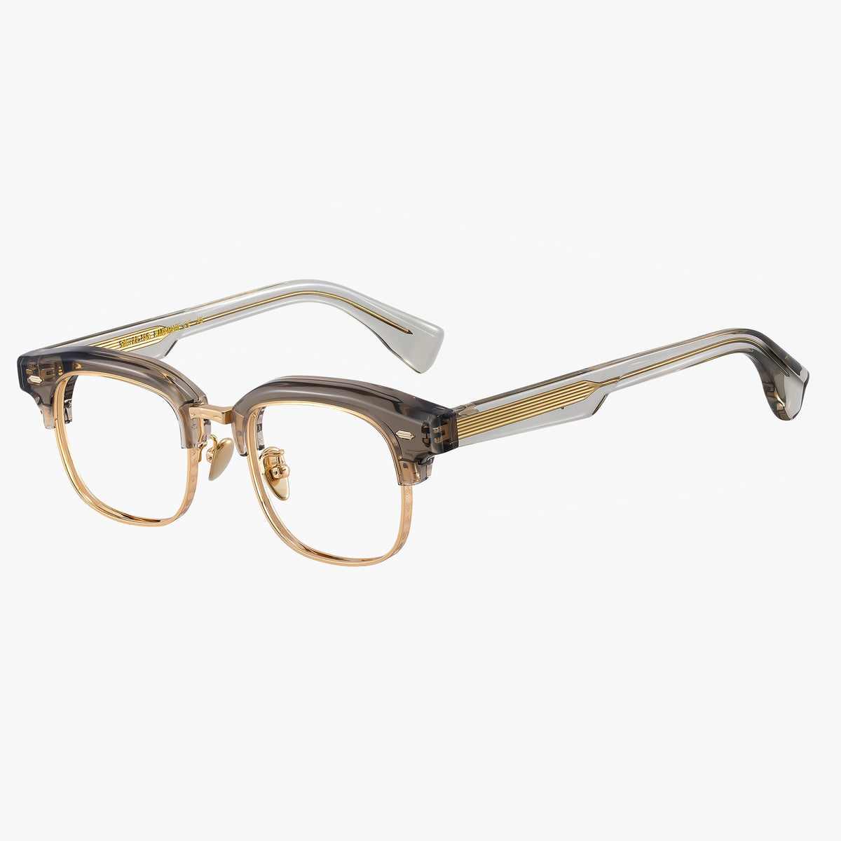 Plex Eyeglasses Trans Brown