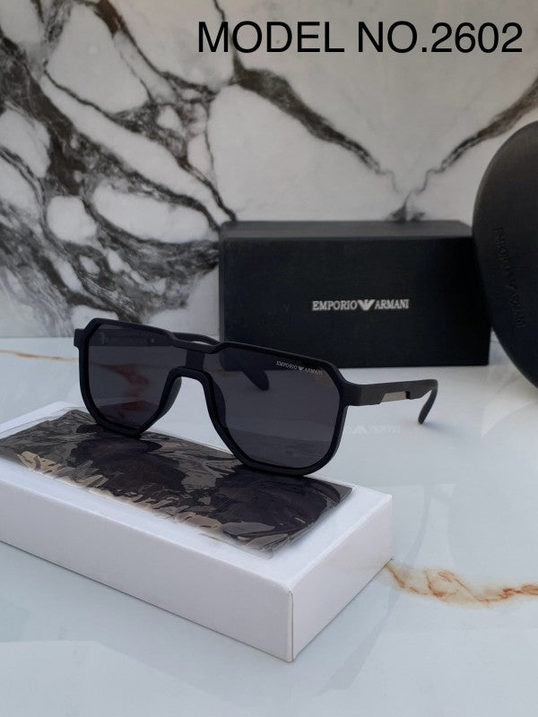 AR #1 FIBER BLACK POLARISED SUNGLASSES