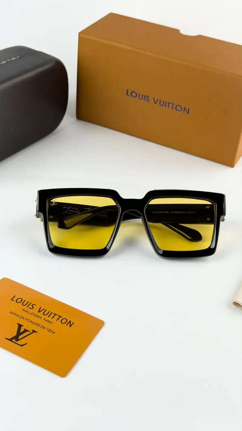 LV #17 FIBER BLACK POLARISED SUNGLASSES