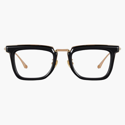 Jett Eyeglasses Black Gold
