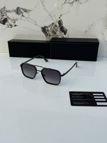D'YAVOL KING KHAN GUN GREEN DOUBLE SHADED UV-400 SUNGLASSES