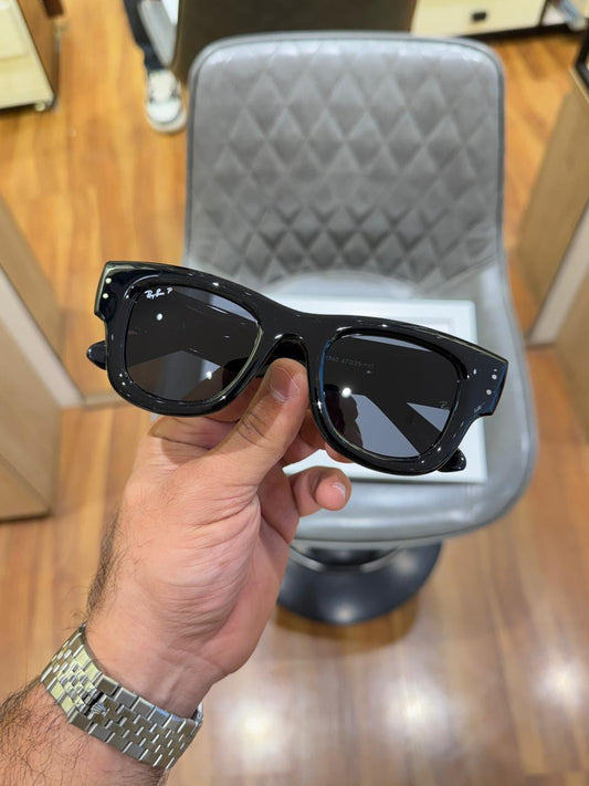 RB 4940 Full Black Polarised Sunglasses