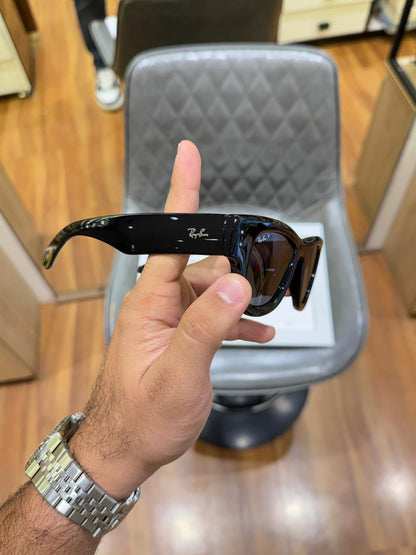 RB 4940 Full Black Polarised Sunglasses