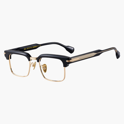 Rive Eyeglasses Black Gold