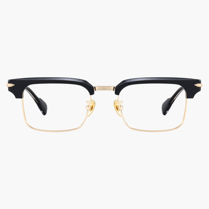 Rive Eyeglasses Black Gold
