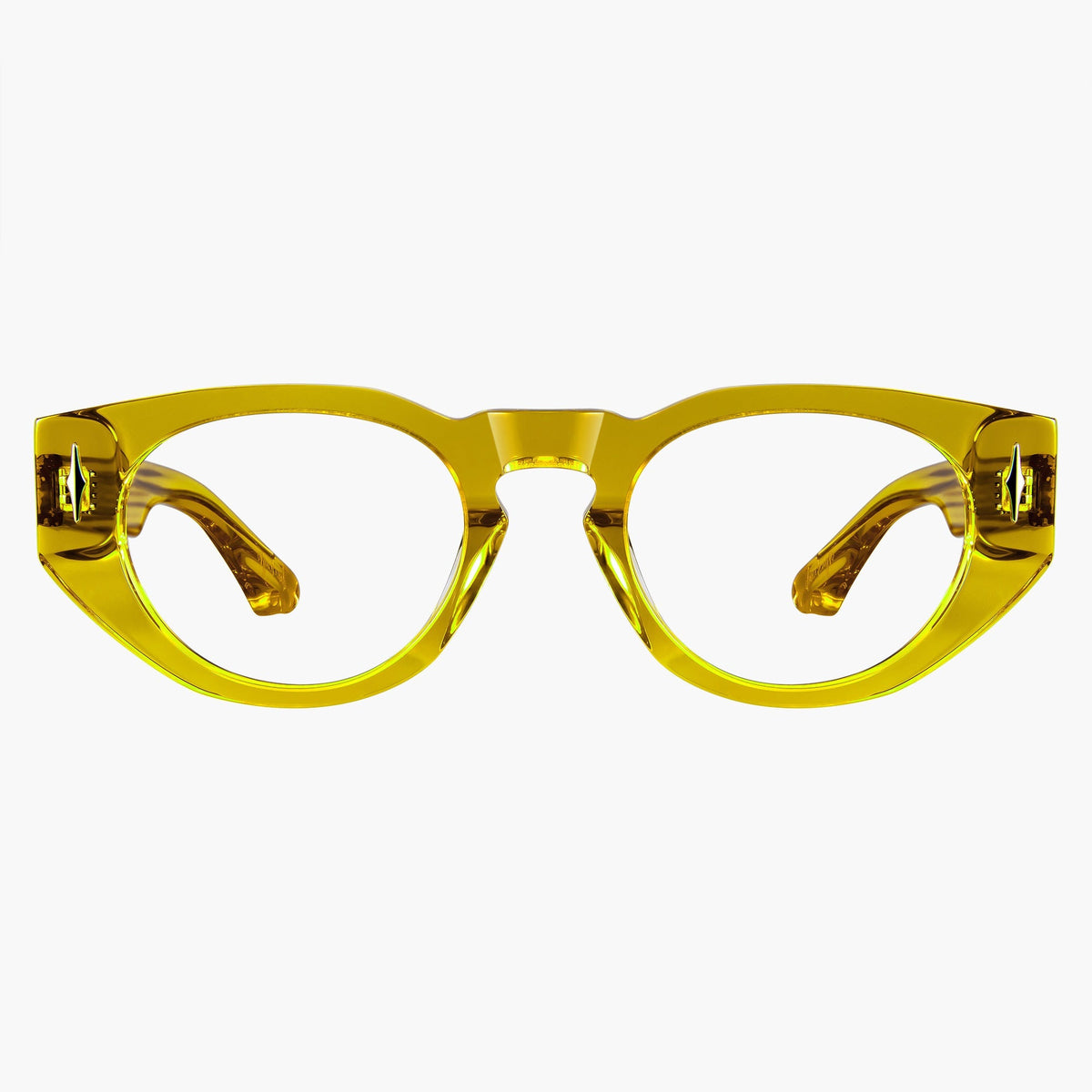 Aiden Eyeglasses Yellow Green