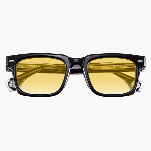 Axel Sunglasses Black Yellow