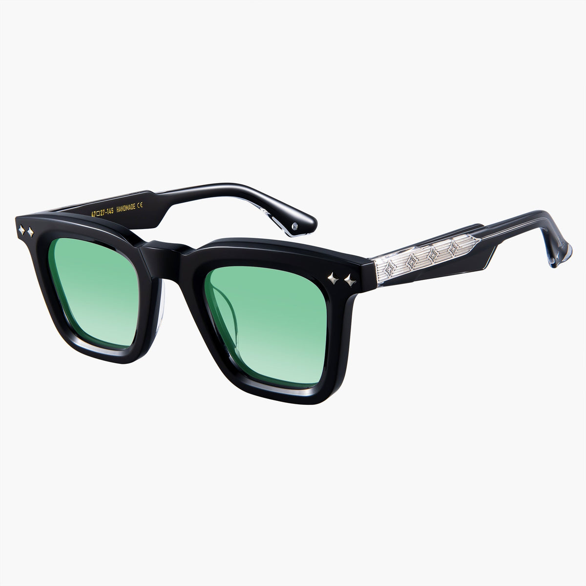Axton Sunglasses Black Silver