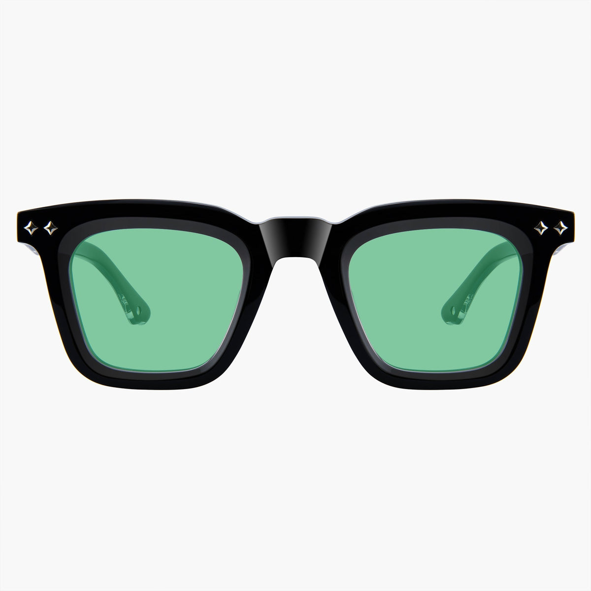Axton Sunglasses Black Silver