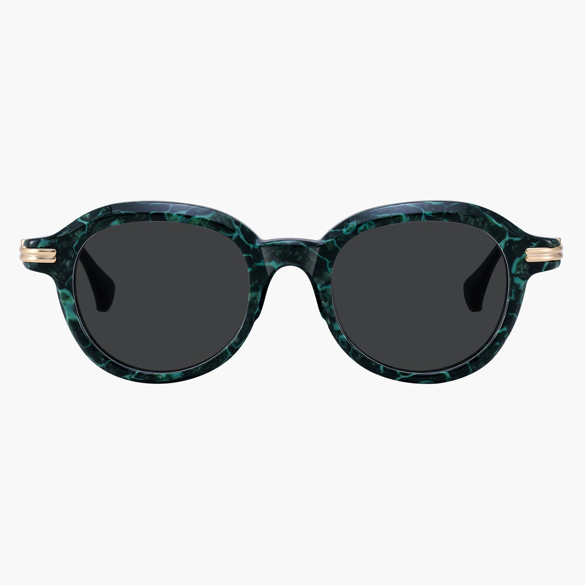 Baron Sunglasses Green Tortoise