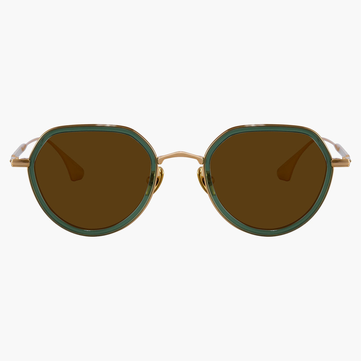 Clark Sunglasses Green Brown