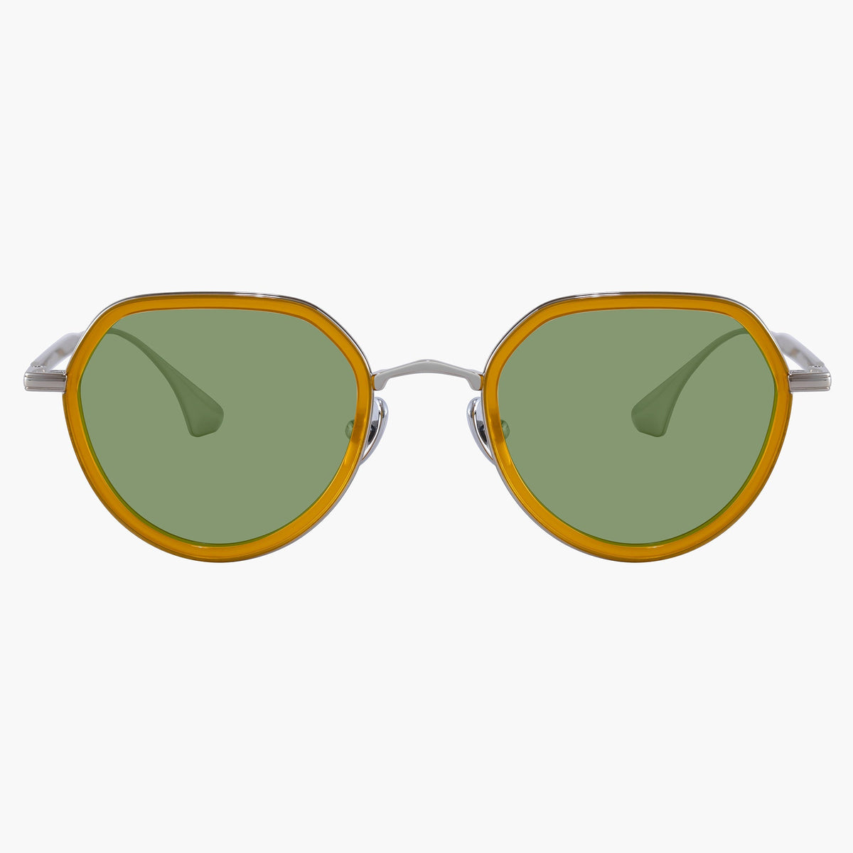 Clark Sunglasses Orange Green