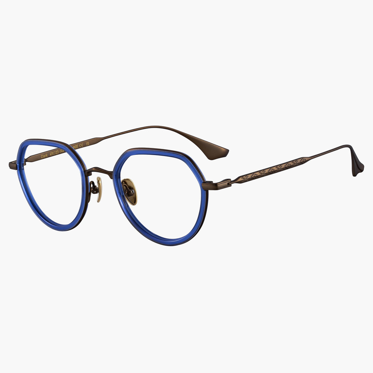 Clark Eyeglasses Blue