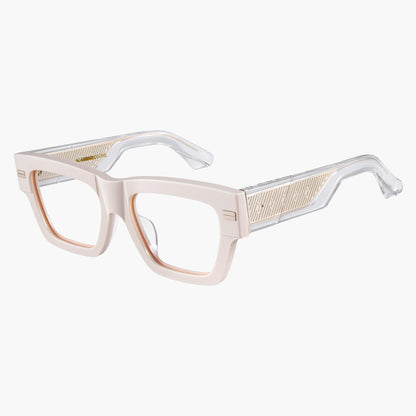 Colson Eyeglasses Trans White