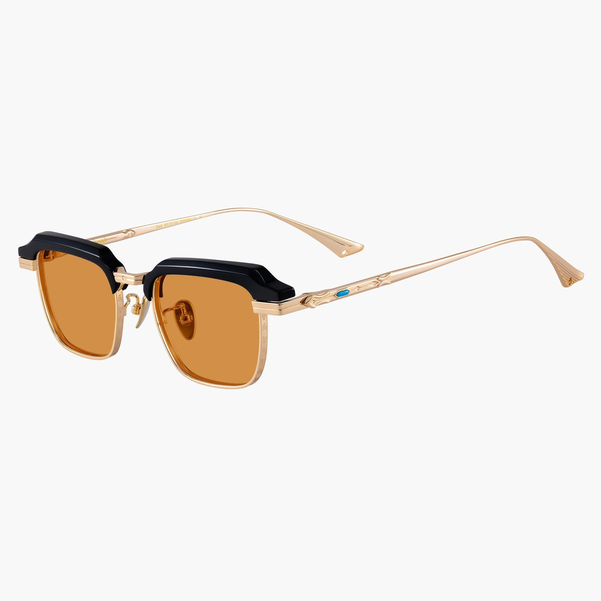 Frost Sunglasses Black Yellow