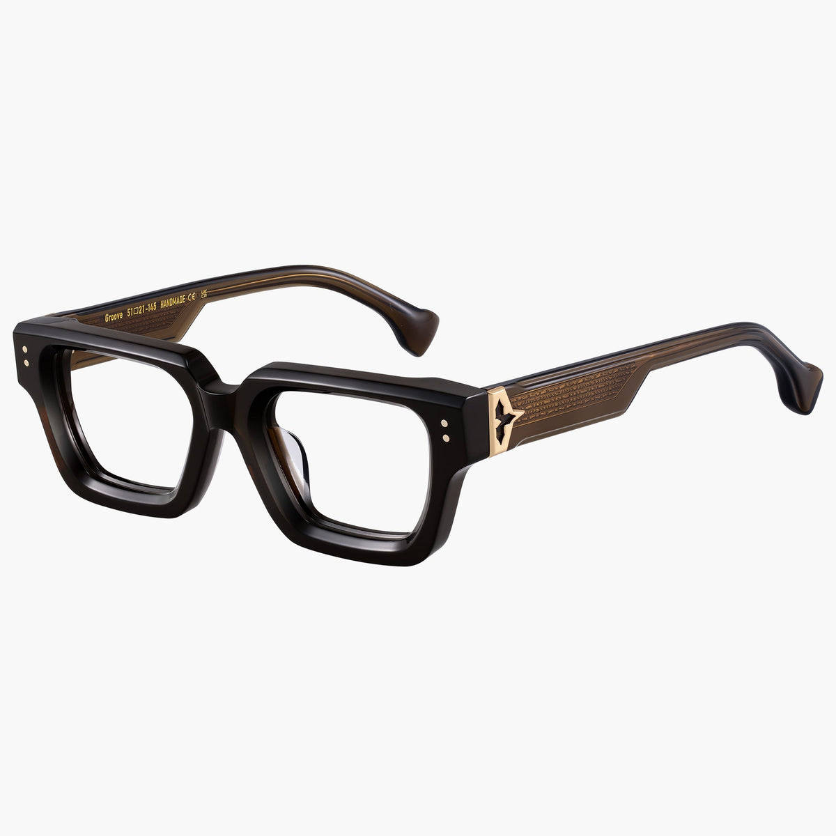 Groove Eyeglasses Brown