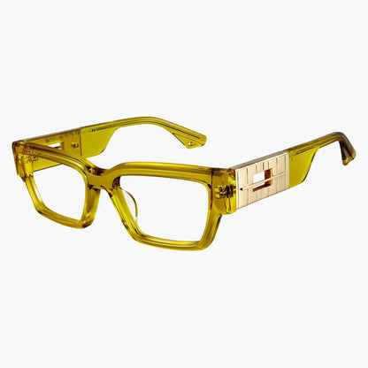 Mason Eyeglasses Yellow Green