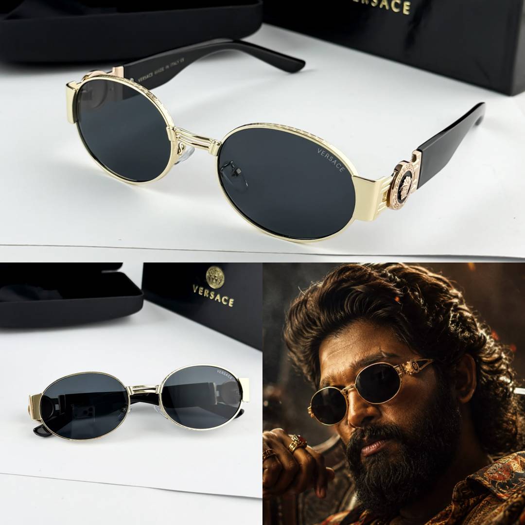 VS #8 METAL BLACK UV-400 SUNGLASSES