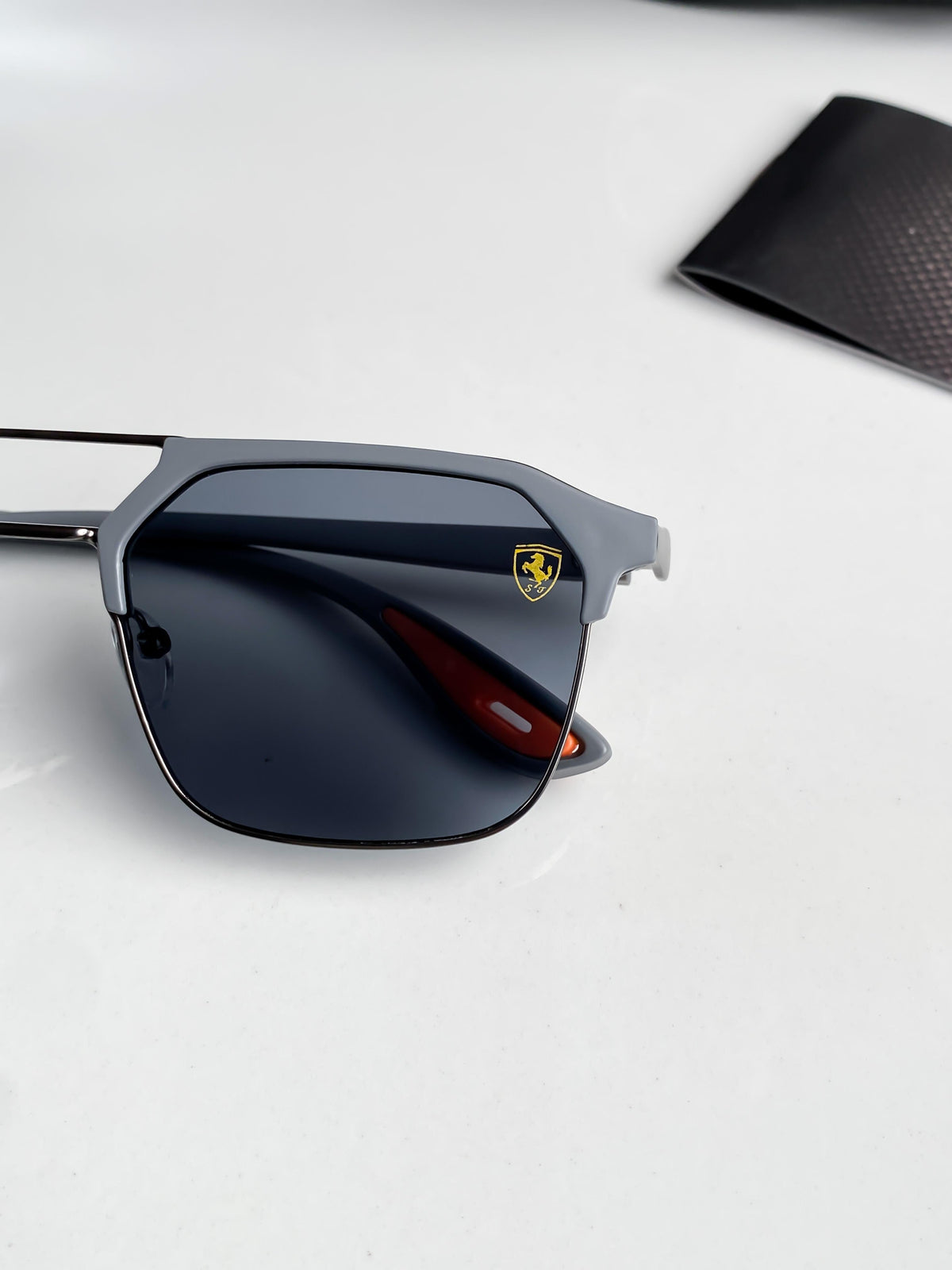 RB #8 FIBER BLACK POLARISED SUNGLASSES