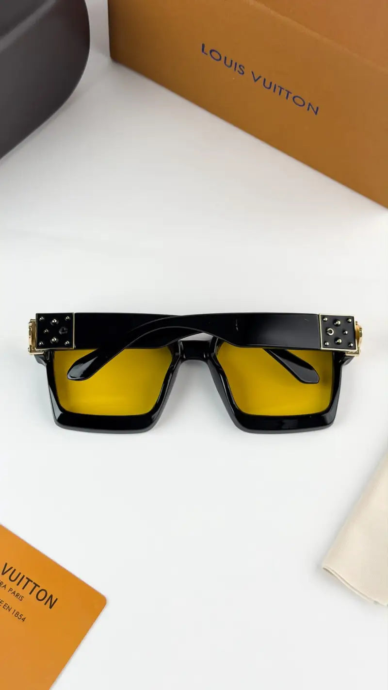 LV #17 FIBER BLACK POLARISED SUNGLASSES