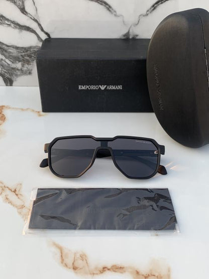 AR #1 FIBER BLACK POLARISED SUNGLASSES