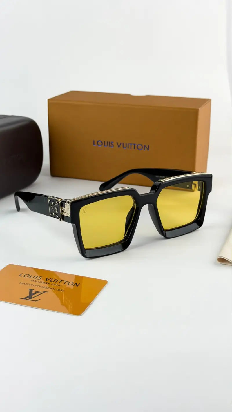 LV #17 FIBER BLACK POLARISED SUNGLASSES