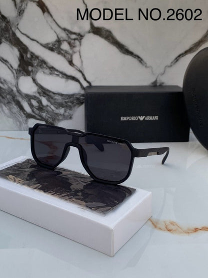 AR #1 FIBER BLACK POLARISED SUNGLASSES