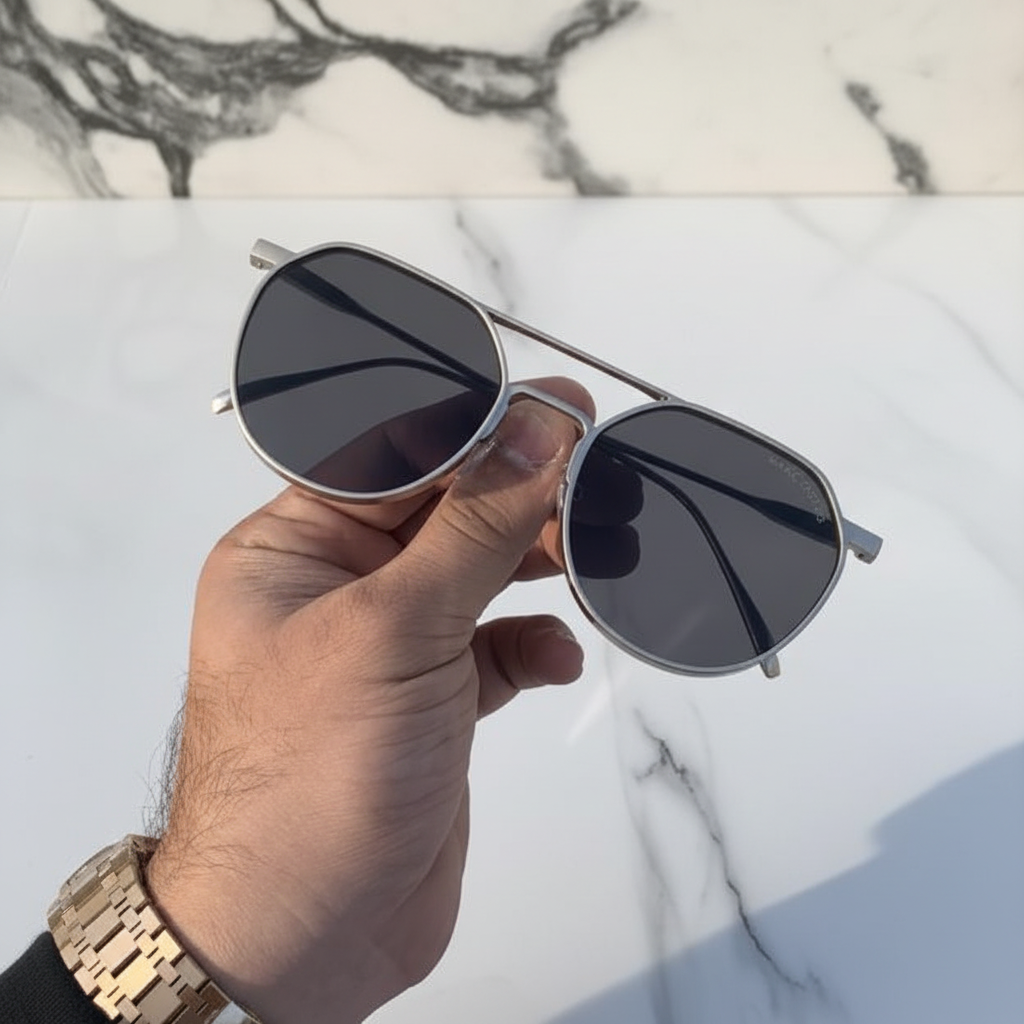 MJ #2 METAL BLACK UV-400 SUNGLASSES