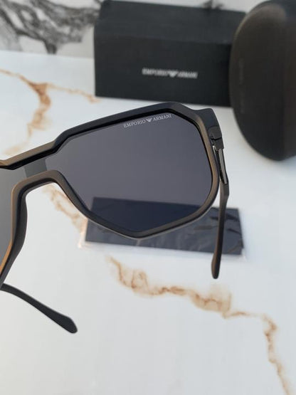 AR #1 FIBER BLACK POLARISED SUNGLASSES