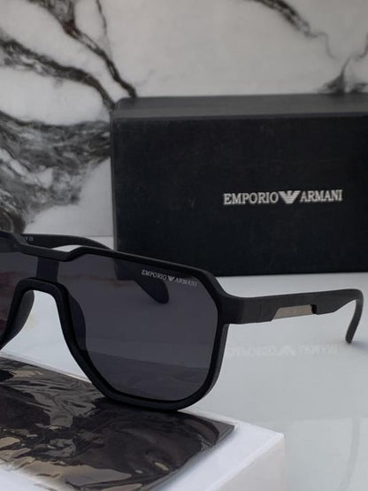 AR #1 FIBER BLACK POLARISED SUNGLASSES