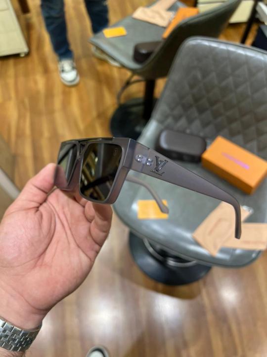 LV #5 FIBER BLACK POLARISED SUNGLASSES