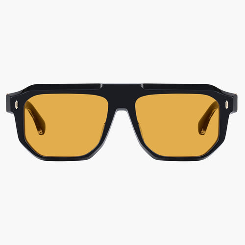 Rook Sunglasses Black Gold