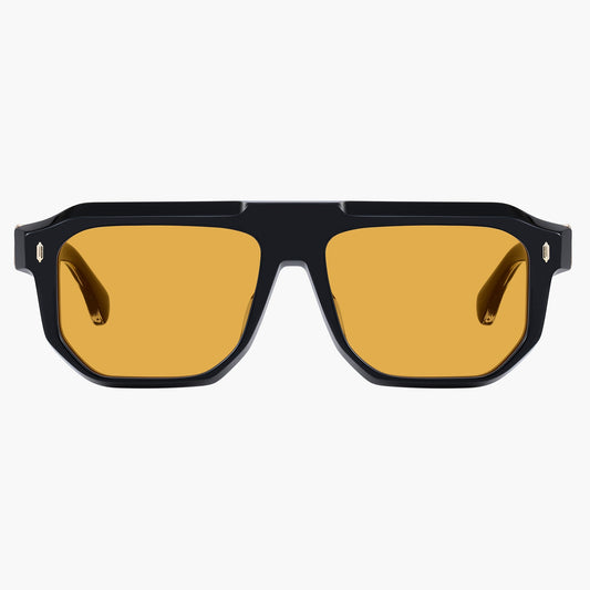 Rook Sunglasses Black Gold