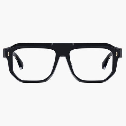 Rook Eyeglasses Black Gold