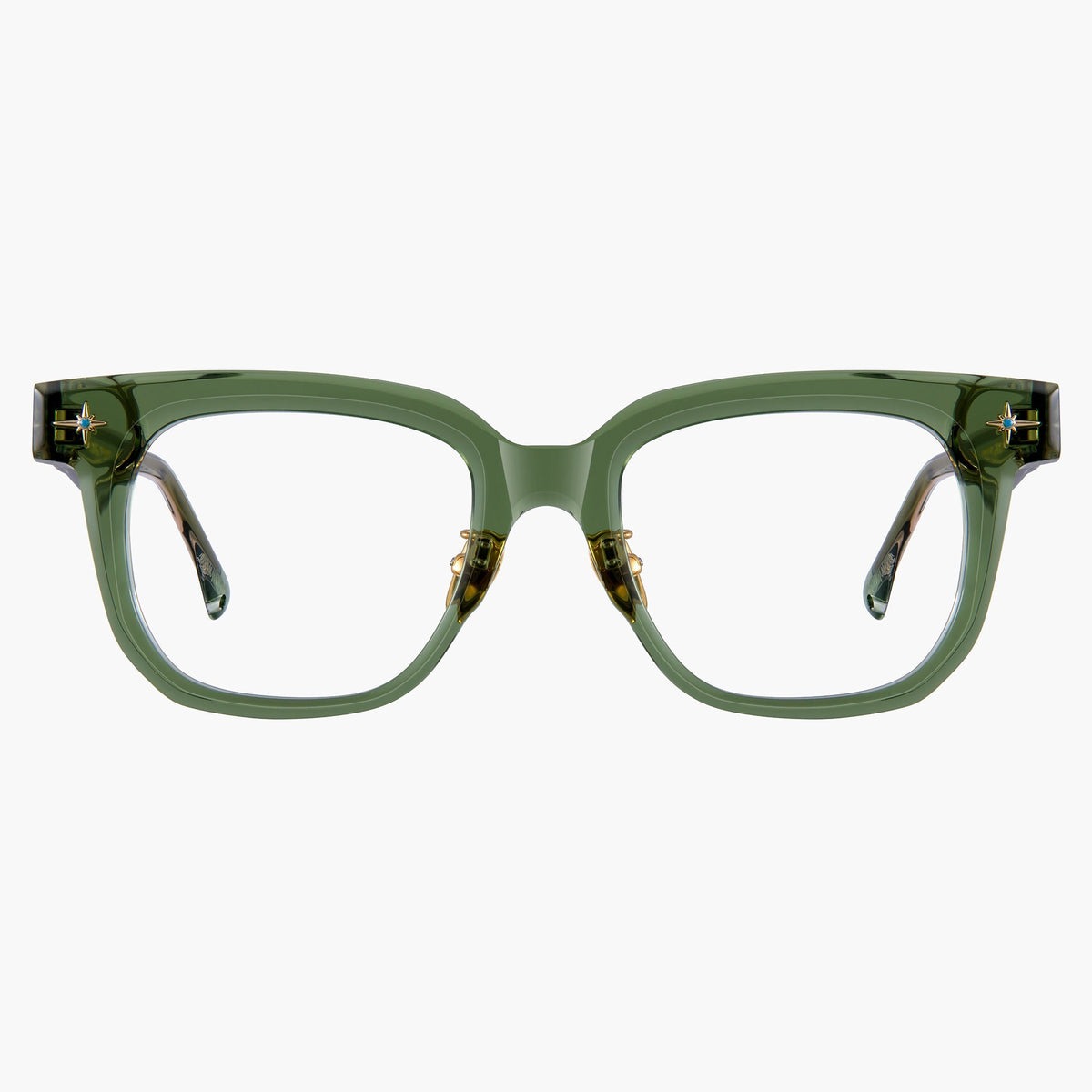 Simon Eyeglasses Green