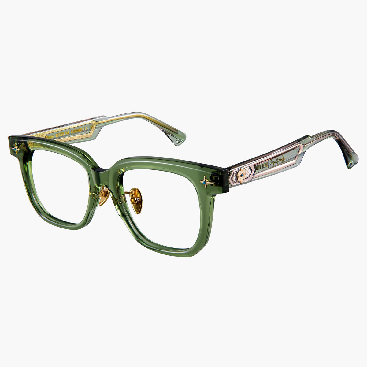Simon Eyeglasses Green